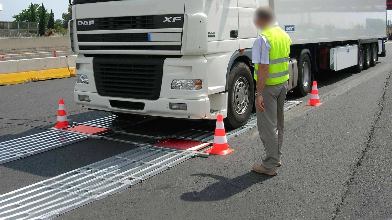 Approved mobile axle weighing system