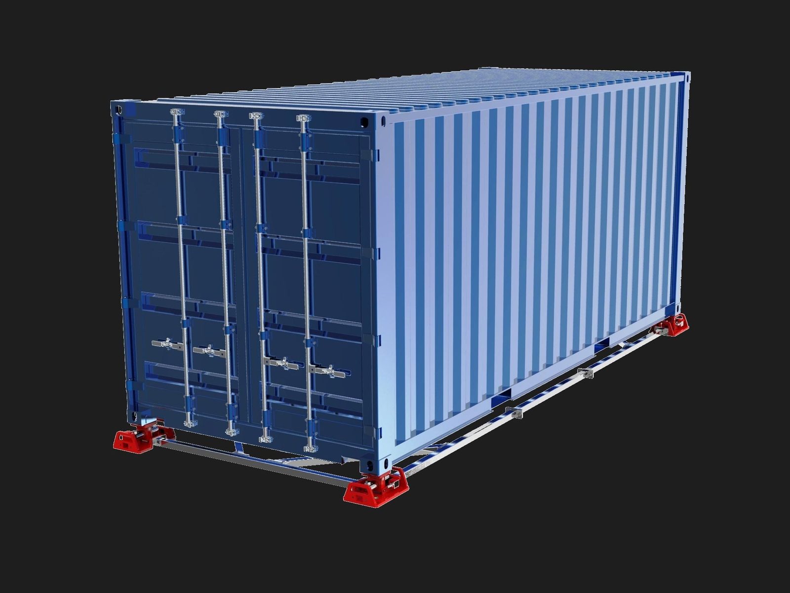 Weighing container solas