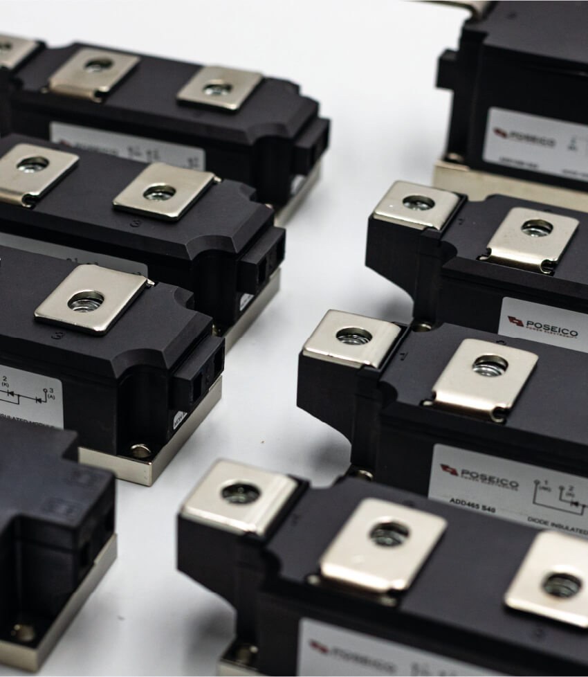 High Current Rectifier Diode and Phase Control Thyristors Insulated Modules