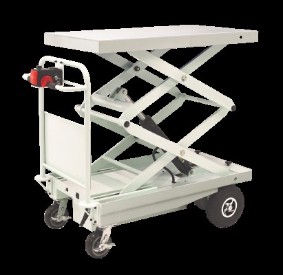 Battery-Powered Hydraulic Scissor Lift Table Cart | ET