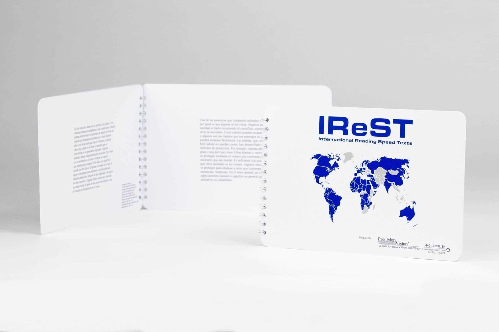 IReST - International Reading Speed Texts - In Multiple Languages