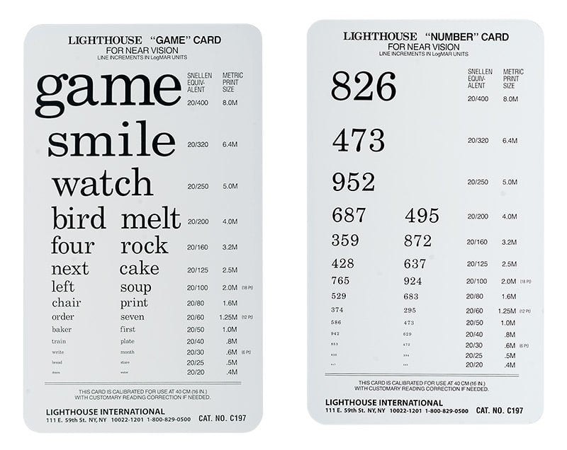 Lighthouse Pocket PowerCard Number & Word Recognition