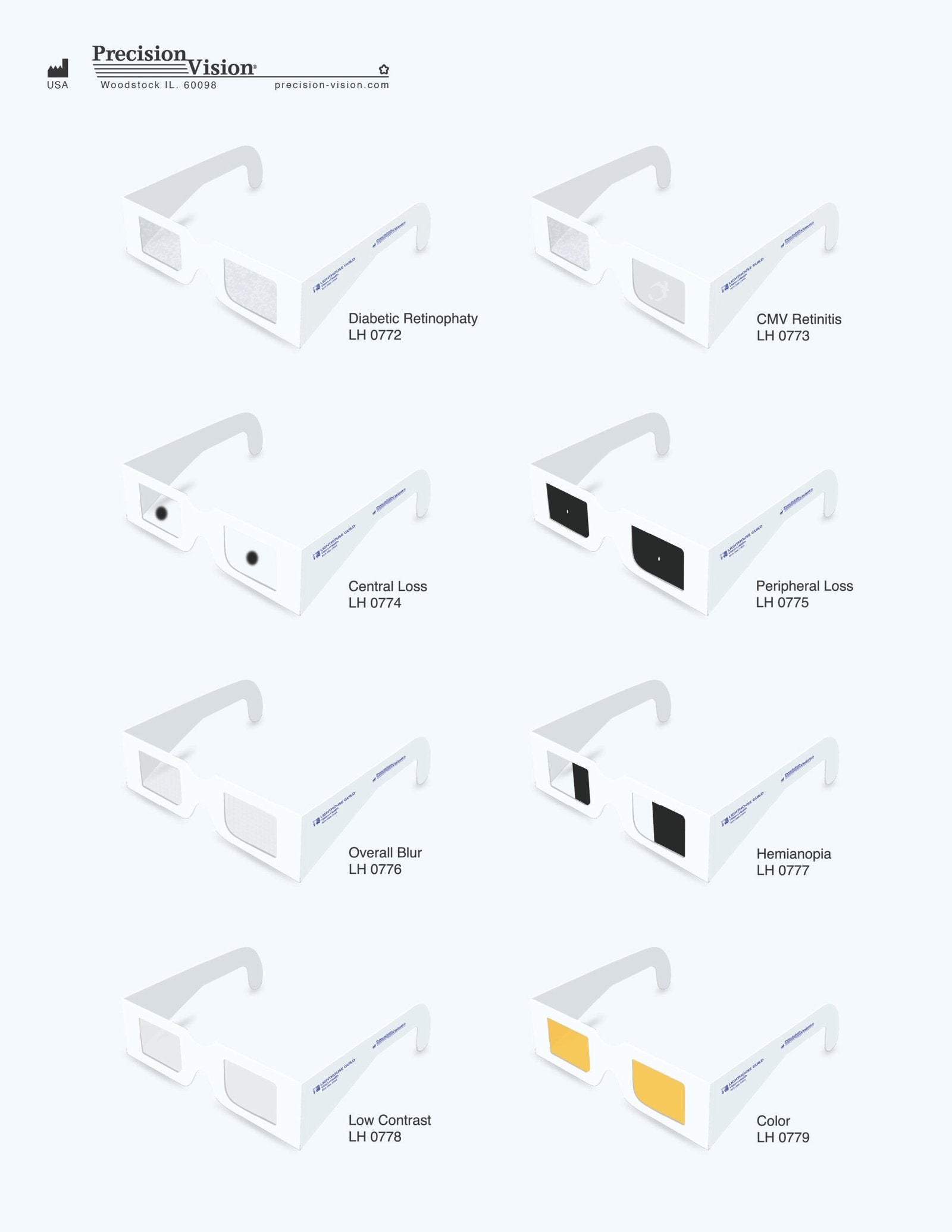 Lighthouse Simulator Glasses Kit