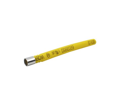 2mm LC Connector Crimp Ring w/ Yellow Heat Shrink