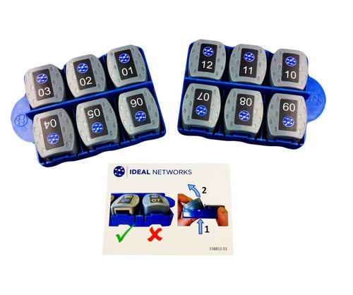 IDEAL 158050 #1-12 RJ-45 Remotes for the VDV II Cable Tester