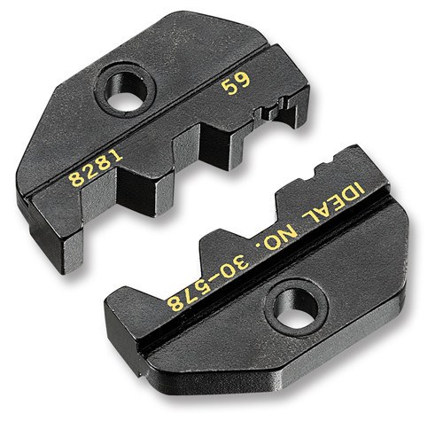 Ideal 30-578 Crimpmaster Die Set, RG59, RG6, 8281/Quad