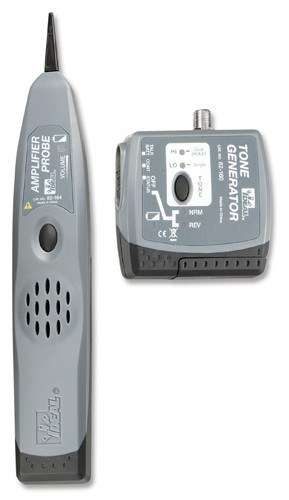 Ideal 33-864 Tone Generator & Amplifier Probe/ Cable Tracing Kit
