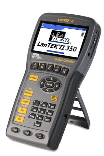 Ideal 33-991 LanTEK II-350 CAT6 Cable Certifier