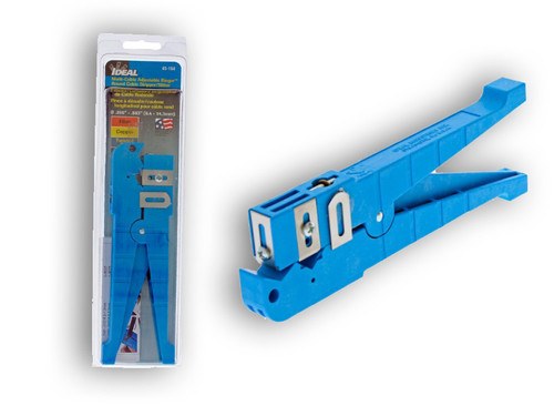Ideal UTP/STP Coaxial Cable Stripper 1/4 Inch to 9/16 Inch ID