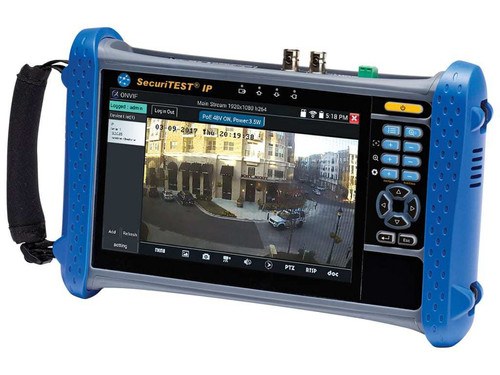 PFP IP CCTV Camera Tester for IP Digital/HD Coax/Analog Systems