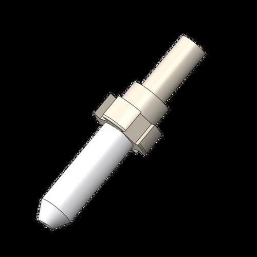 PFP SC/APC 2.5mm OD Multimode Ceramic Zirconia Ferrule Assembly