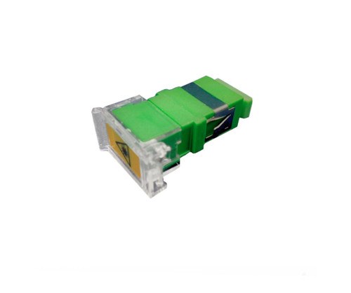 PFP SC/APC Simplex Adapter without Flange with Shutter Cover