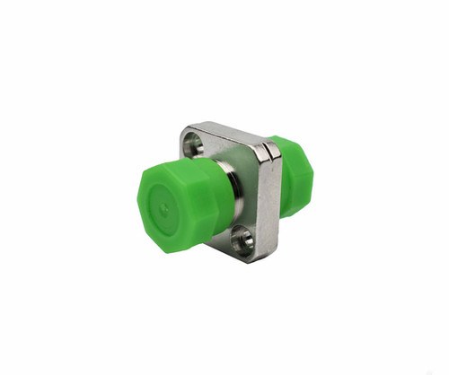PFP SM FC/APC - FC/APC Adapter, Square Mount, 2.03 - 2.08mm narrow Key, Green t