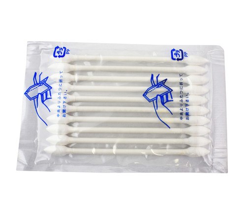 Techspray Double-Tip Pointed Cotton Stick, 30 per package