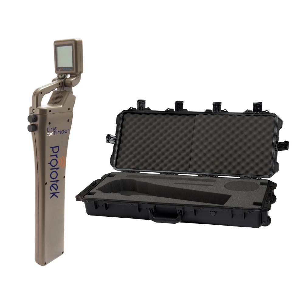 LineFinder 2000 with Case | 512 Hz Locator Reciever