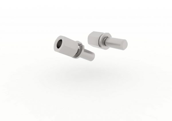 Hexagonal Screw with mounted spring washer