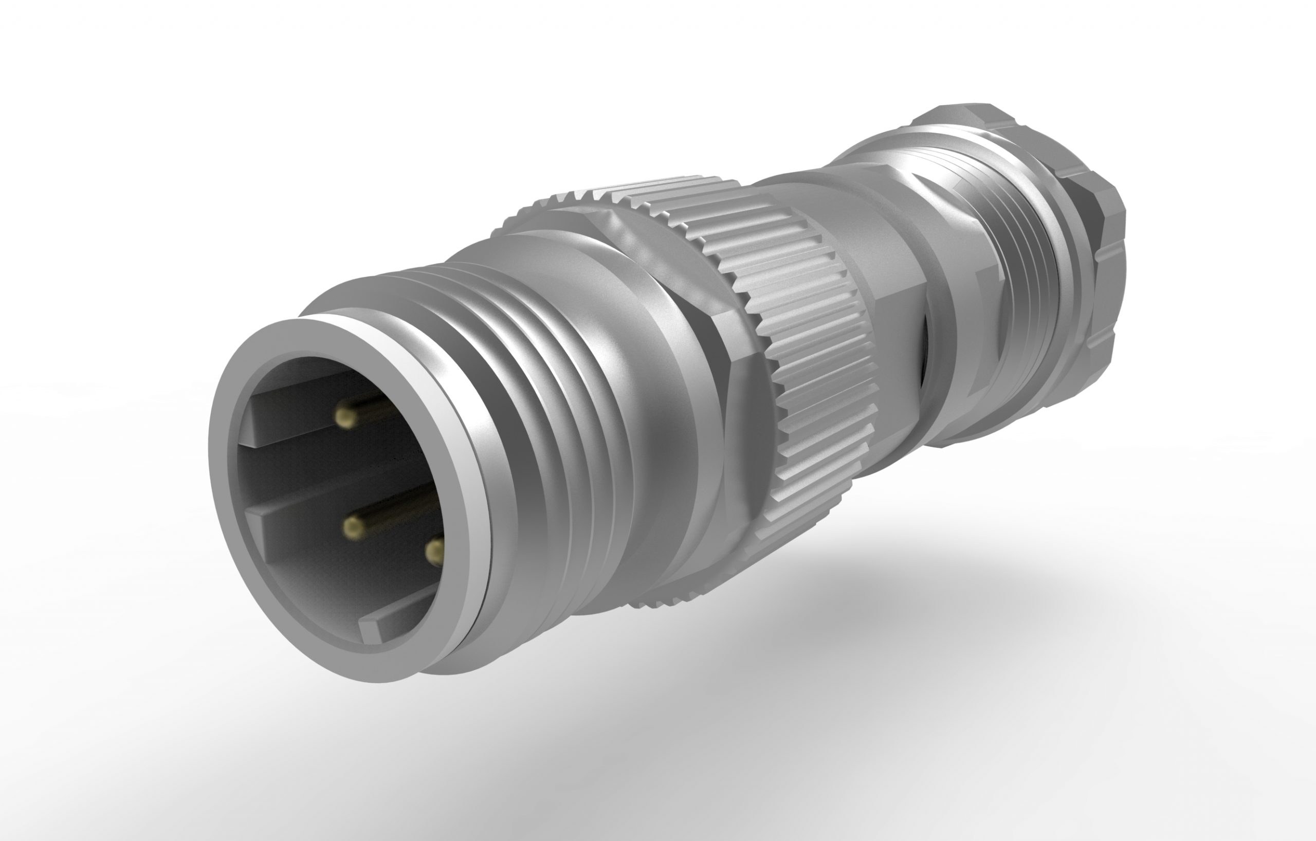M12 D-coded Industrial Ethernet connectors cable gland