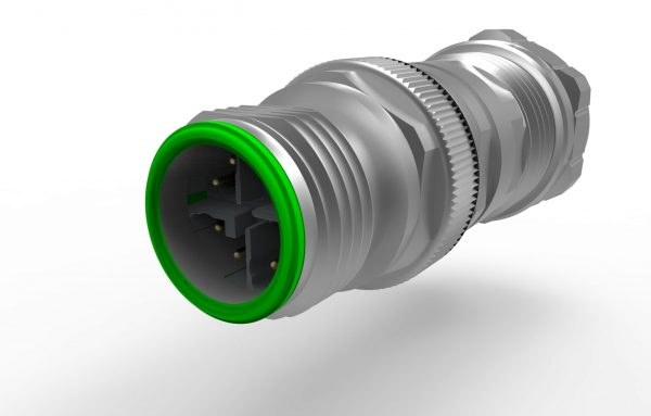 M12 X-coded connector cable gland