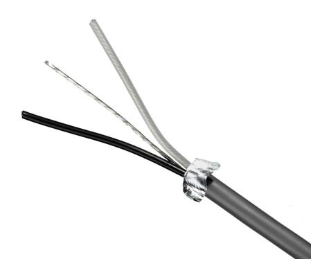 Quabbin Multiconductor Instrumentation, Audio, Control, Broadcast, AWM 2092 – 18 AWG, 2 conductor, shielded, PVC, Chrome