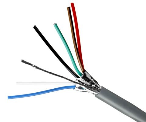Quabbin Multiconductor Instrumentation, Audio, Control, Broadcast, AWM 2464 – 18 AWG, 3 conductor, shielded, PVC, Chrome