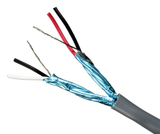 Quabbin Multipair Audio, Control & Computer Interconnect, AWM 2919 – 22 AWG, 19 pair, unshielded with shielded pairs