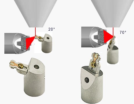 TKD EBSD sample holders for TEM and FIB grids