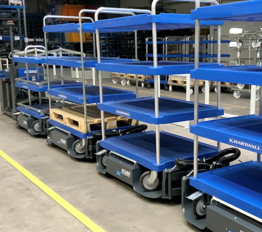 LiftLiner Tow Tractor Train Industrial Cart