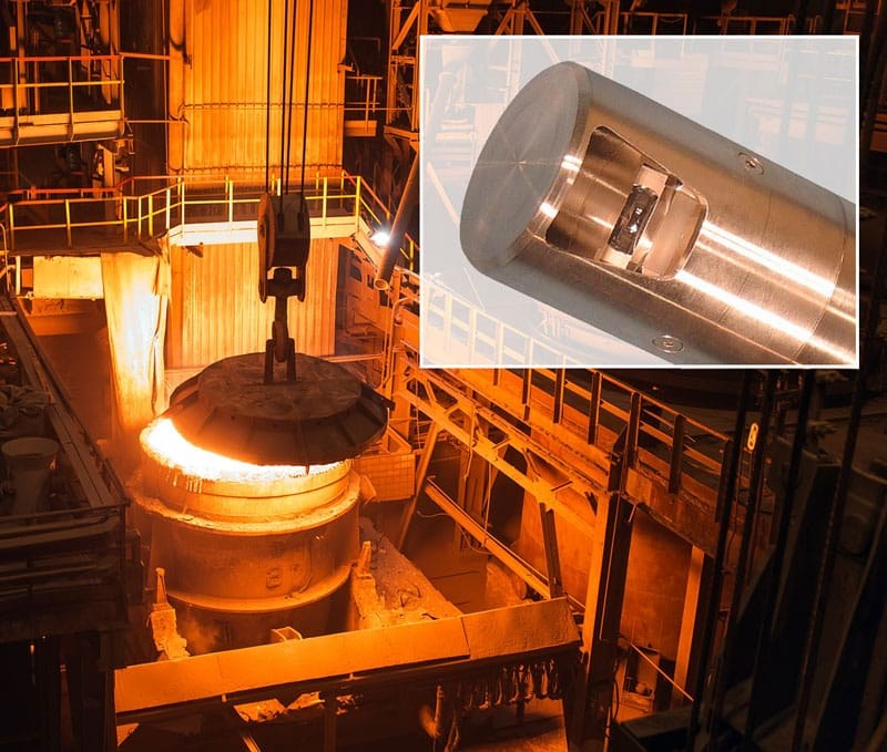 Custom endoscopes for high temperature imaging