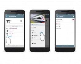 Android Mobile Application for Wheelsets parameters measurement