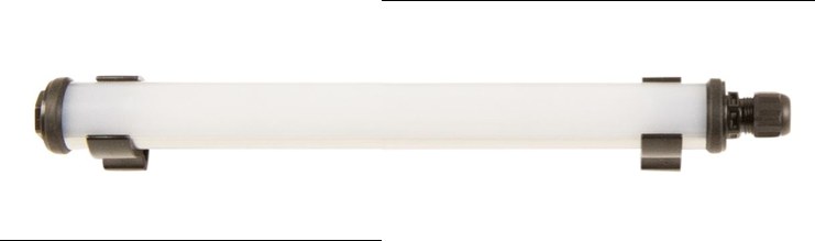 Serie 23 LED: 5 Watt / 24-42 Volt AC/DC - 350 mm (Einzel-Leuchten-Ausführung) - 380 mm (DU-Leuchten-Ausführung) | 23-053