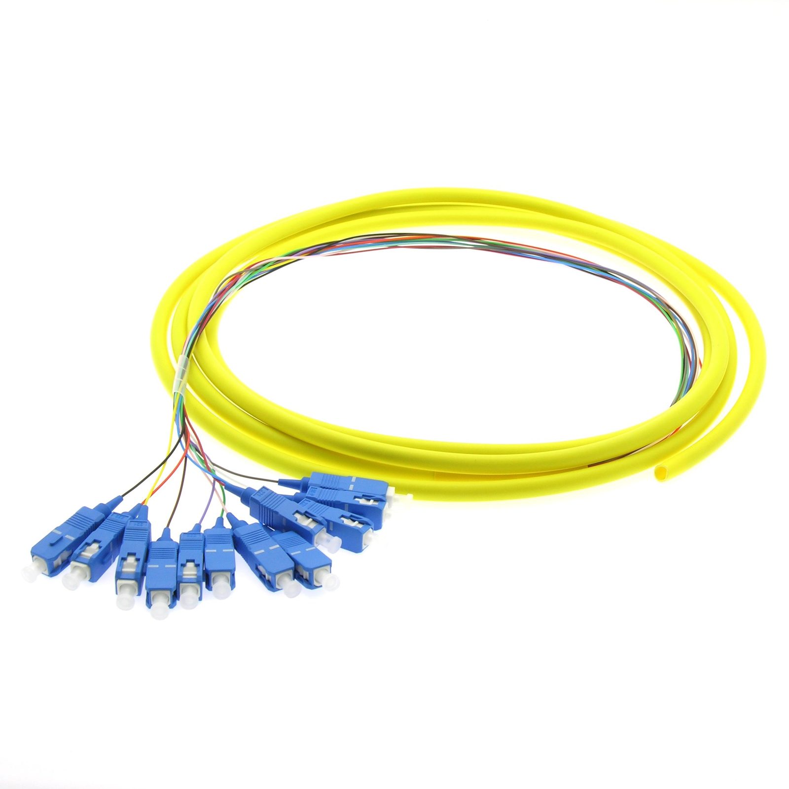 12 Fiber Jacketed  Fiber Optic Products  Network Cables & Fib