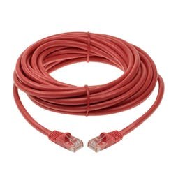 14ft Cat5e UnShielded (UTP) Ethernet Network Cable - Red
