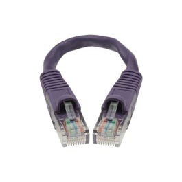 2ft Cat5e UnShielded (UTP) Ethernet Network Cable - Purple