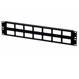2U Cable Routing Blank