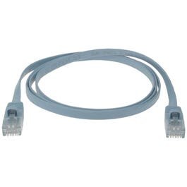 3 ft Cat6 UnShielded (UTP) Flat Ethernet Network Cable - Blu