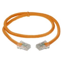 50ft Cat5e Non-Booted UnShielded (UTP) Ethernet Network Cable - O