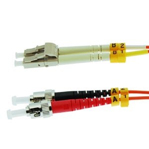 LC-ST  OM1 Multimode Duplex  Fiber Optic Products  Network Cables