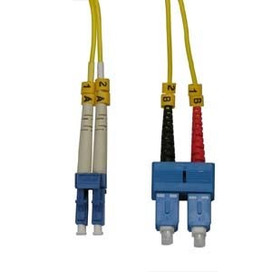 LC/UPC-SC/UPC Duplex  Singlemode  Fiber Optic Products  Network&#