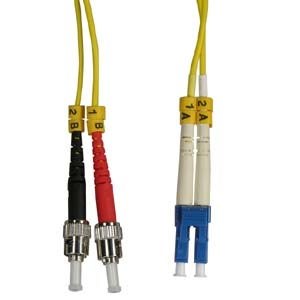 LC/UPC-ST/UPC Duplex  Singlemode  Fiber Optic Products  Network&#