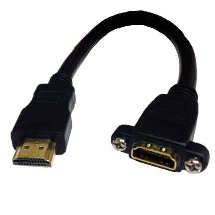 Panel Mount HDMI Cables – Secure & Durable | SF&#x