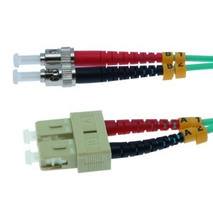 SC-ST  OM3 Multimode Duplex  Fiber Optic Products  Network Cables