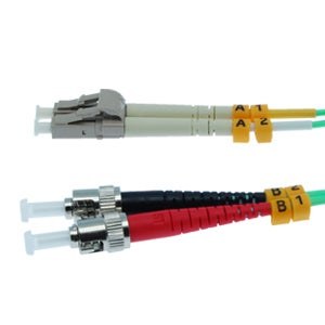 ST-LC  OM3 Multimode Duplex  Fiber Optic Products  Network Cables