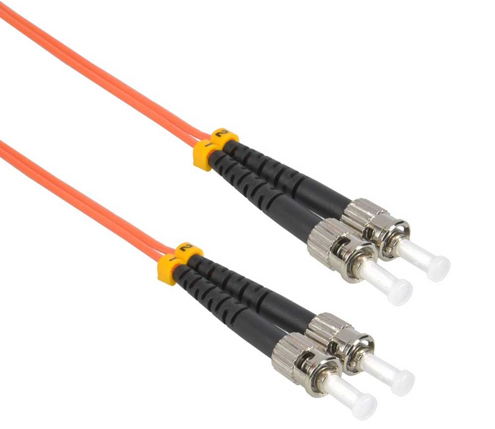 ST-ST  OM2 Multimode Duplex  Fiber Optic Products  Network Cables