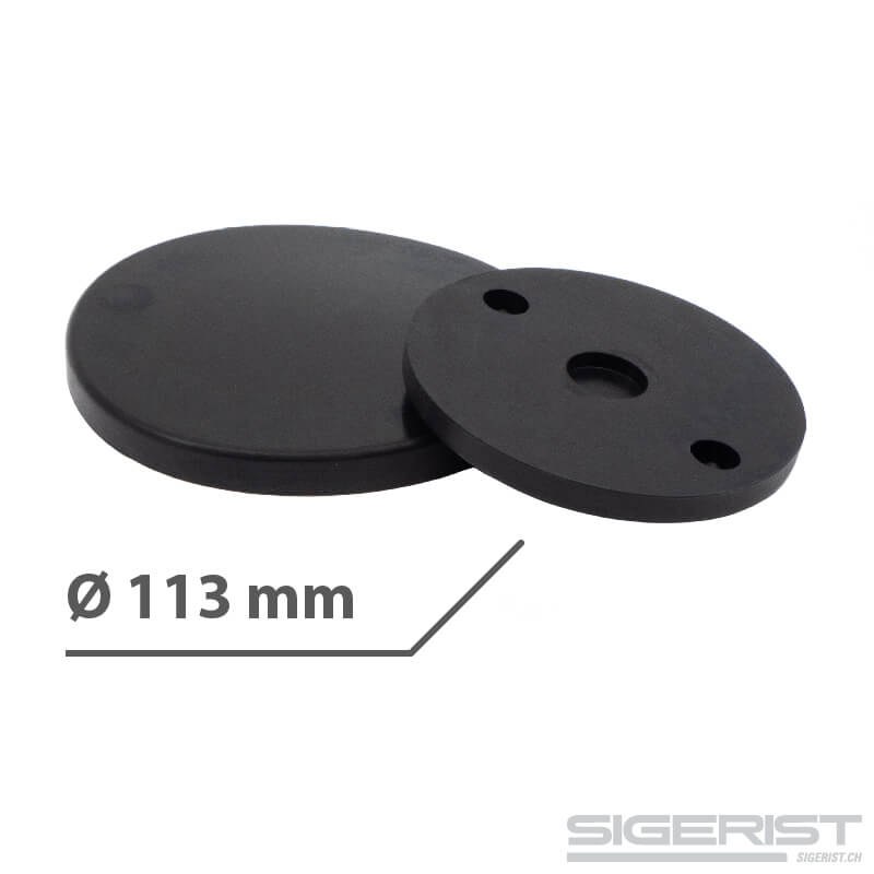Antirutschsohle S 123 AP Durchmesser 113 mm aus NBR-Gummi