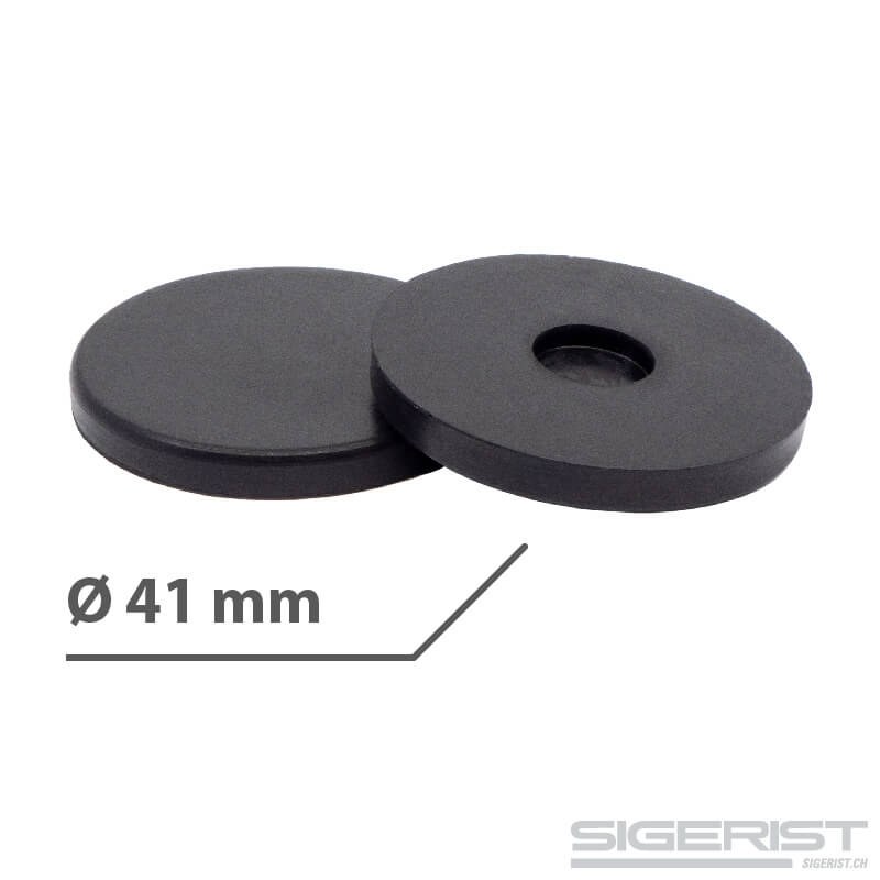 Antirutschsohle S 50 P Durchmesser 41 mm aus NBR-Gummi