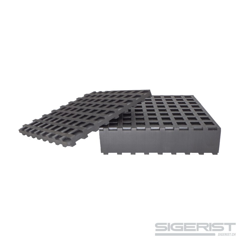 Dämpfungsplatte SQUAREGRIP von Sigerist GmbH — massgenau