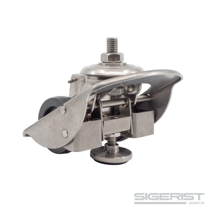 Descúbrelo ahora: Rueda elevadora de acero inoxidable con pedal