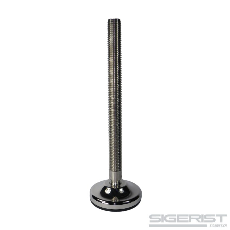 Gelenkfuss massiv INOX mit Antirutschsohle von Sigerist GmbH