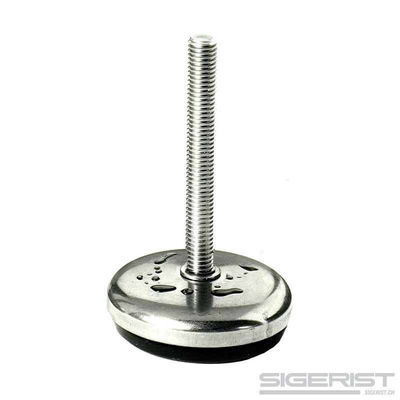 Maschinenfuss INOX starr — fester Maschinenfuss von Sigerist.ch