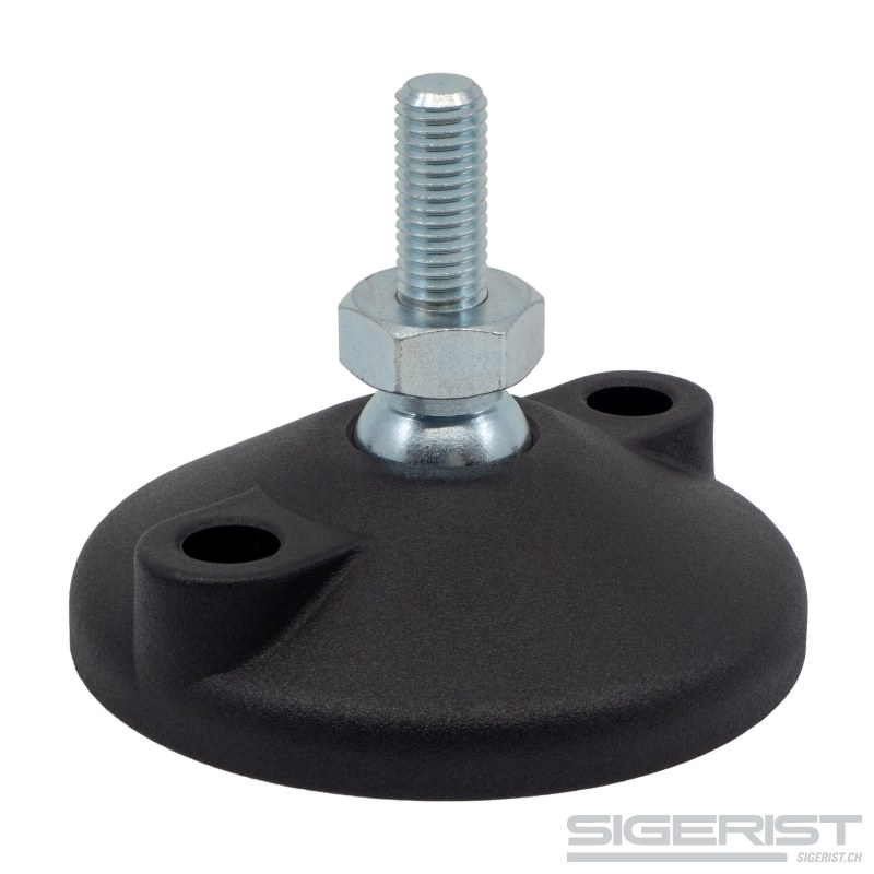 Maschinenfuss mit Bodenbefestigung & Durchmesser 100 mm